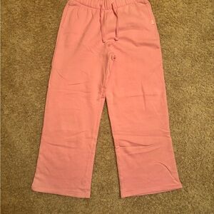 Gilly Hicks Soft Pink wide leg pants regular